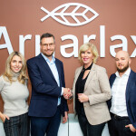 Wisefish Marketing Director Mariam Laperashvili and CEO Yngvi Halldórsson met with Arnarlax Chief Sales Officer Linda Gunnlaugsdóttir and Assistant Chief Sales Officer Sindri Már Atlason to sign an agreement to implement the Wisefish platform at an Arnarlax farm
